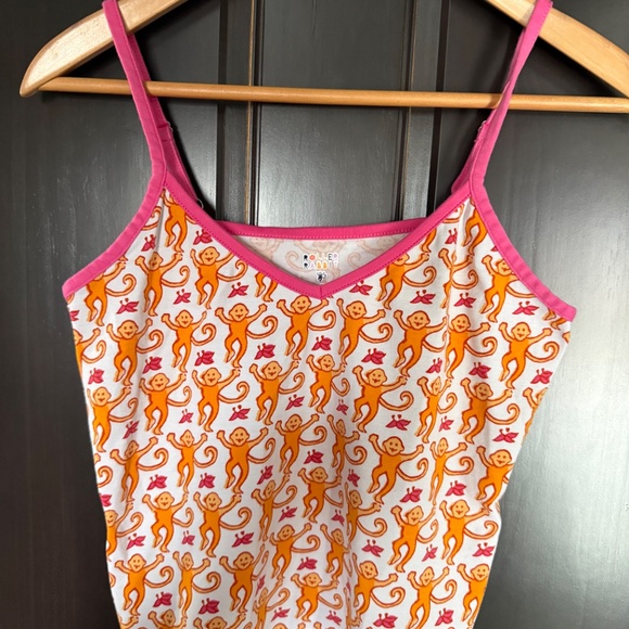 Roller Rabbit Orange Monkey Mischa Set - Picture 4 of 6